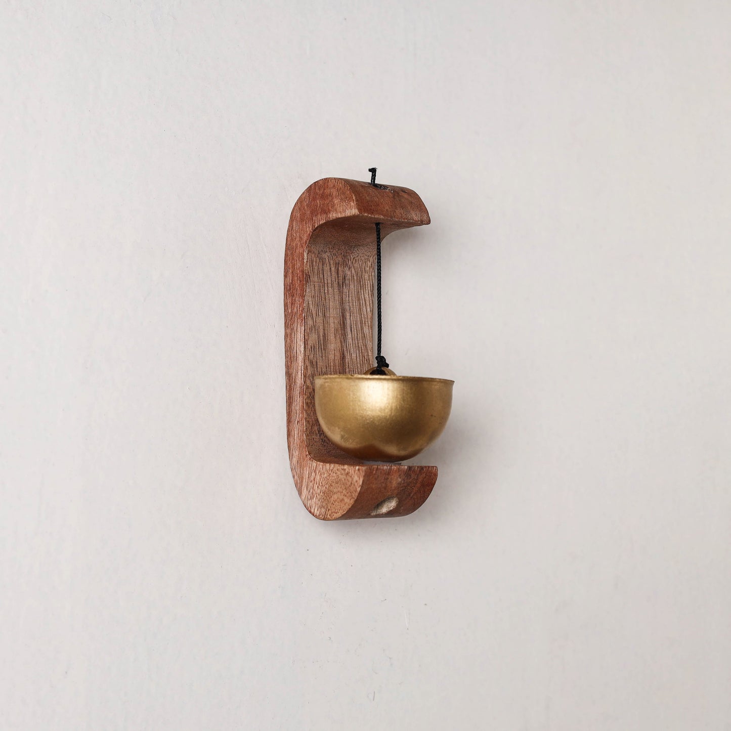 Handmade wooden wind chimes door bell 20 - handcrafted