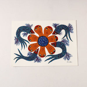  Handpainted Bhil Pithora Painting by Geeta Bariya 
