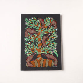  Handpainted Bhil Pithora Painting by Geeta Bariya 