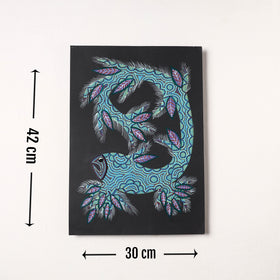  Handpainted Bhil Pithora Painting by Geeta Bariya 