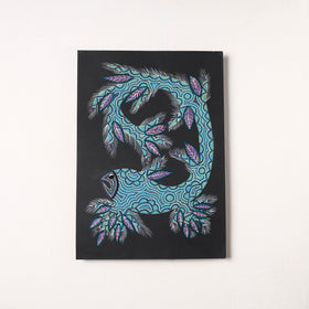  Handpainted Bhil Pithora Painting by Geeta Bariya 