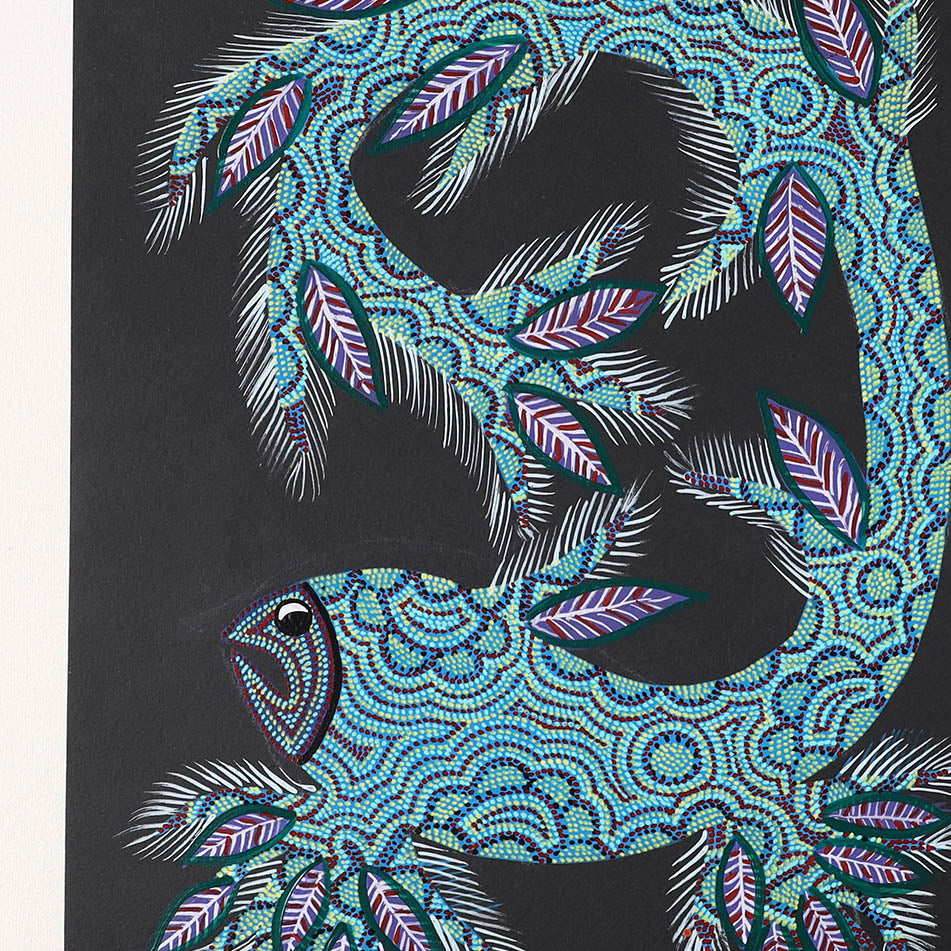  Handpainted Bhil Pithora Painting by Geeta Bariya 