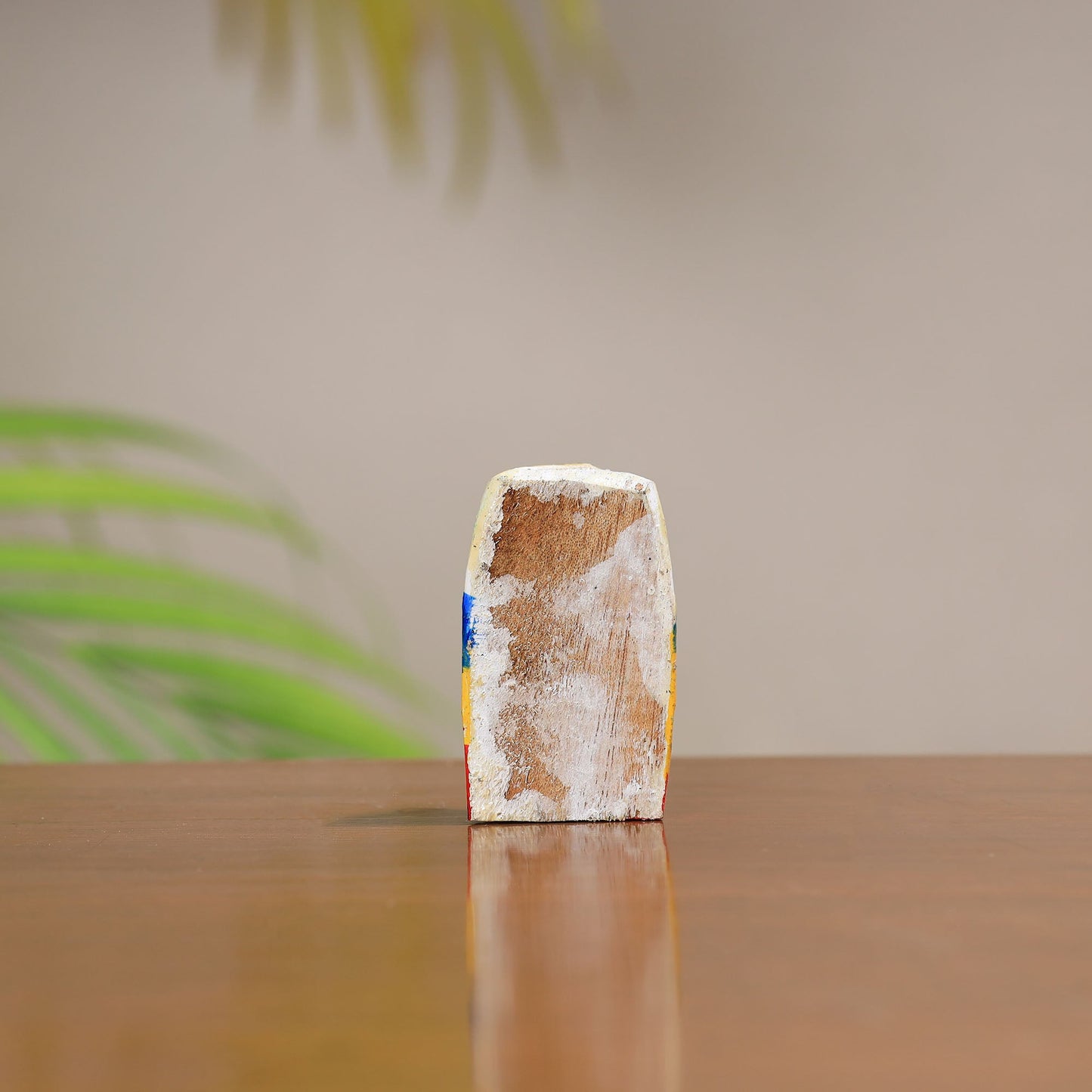 Handpainted burdwan wood tiny king & queen sculptures