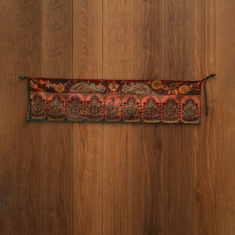 Handpainted kalamkari ashtalakshmi toran (11 x 55 in) 06