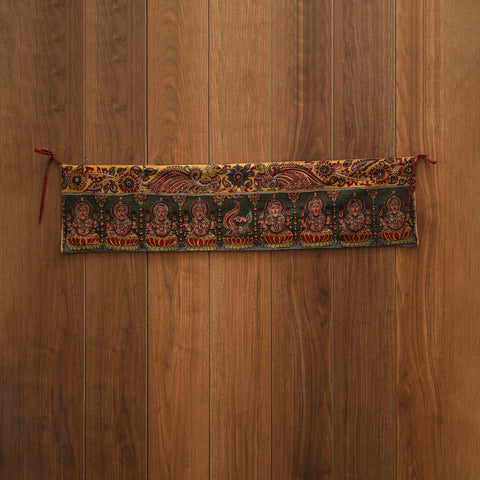 Handpainted kalamkari ashtalakshmi toran (11 x 55 in) 10