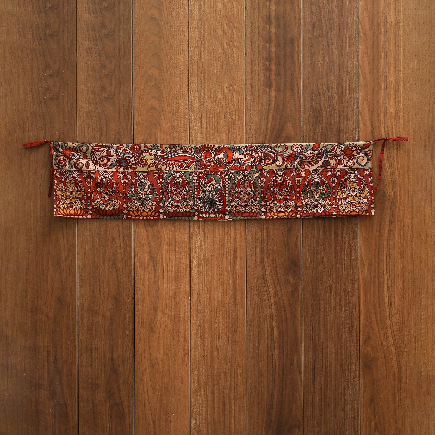 Handpainted kalamkari ashtalakshmi toran (11 x 55 in) 15