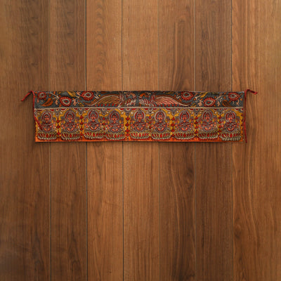 Handpainted kalamkari ashtalakshmi toran (11 x 55 in) 22