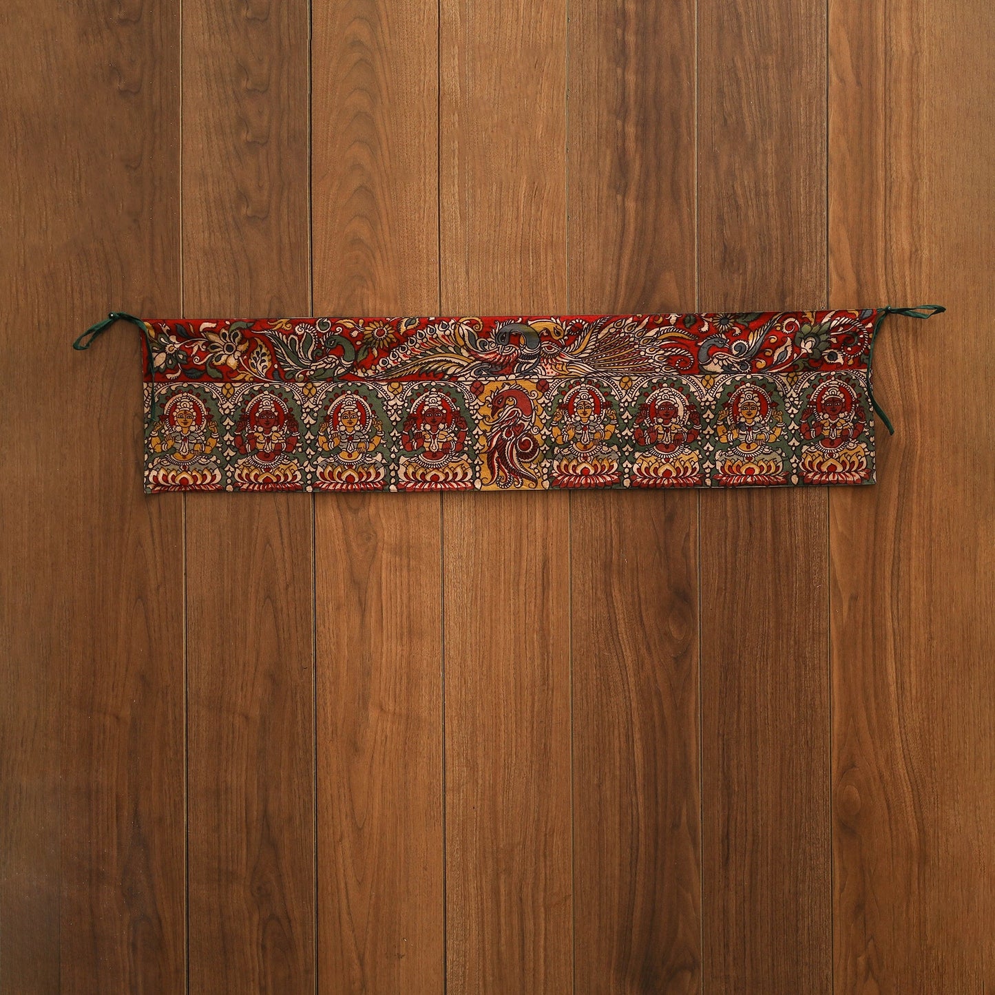 Handpainted kalamkari ashtalakshmi toran (11 x 55 in) 23