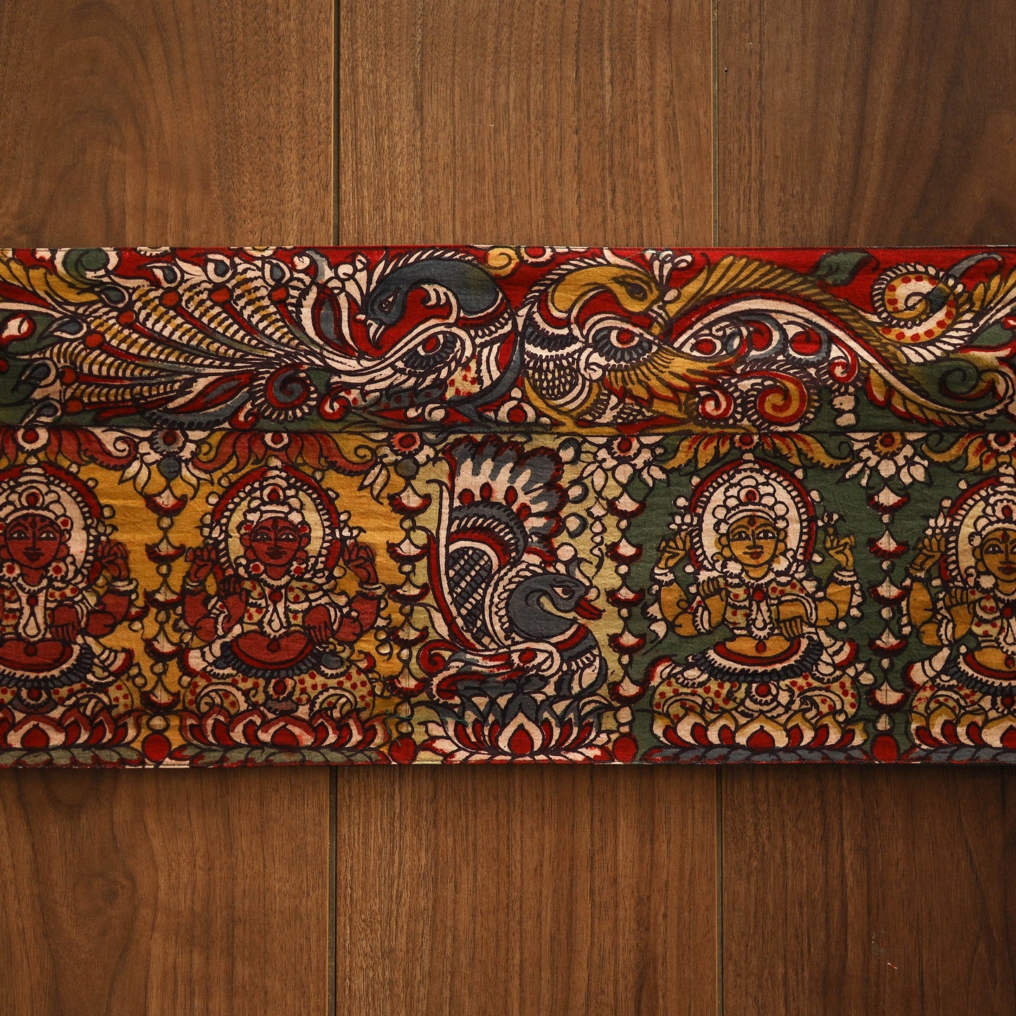 Handpainted kalamkari ashtalakshmi toran (11 x 55 in) 24