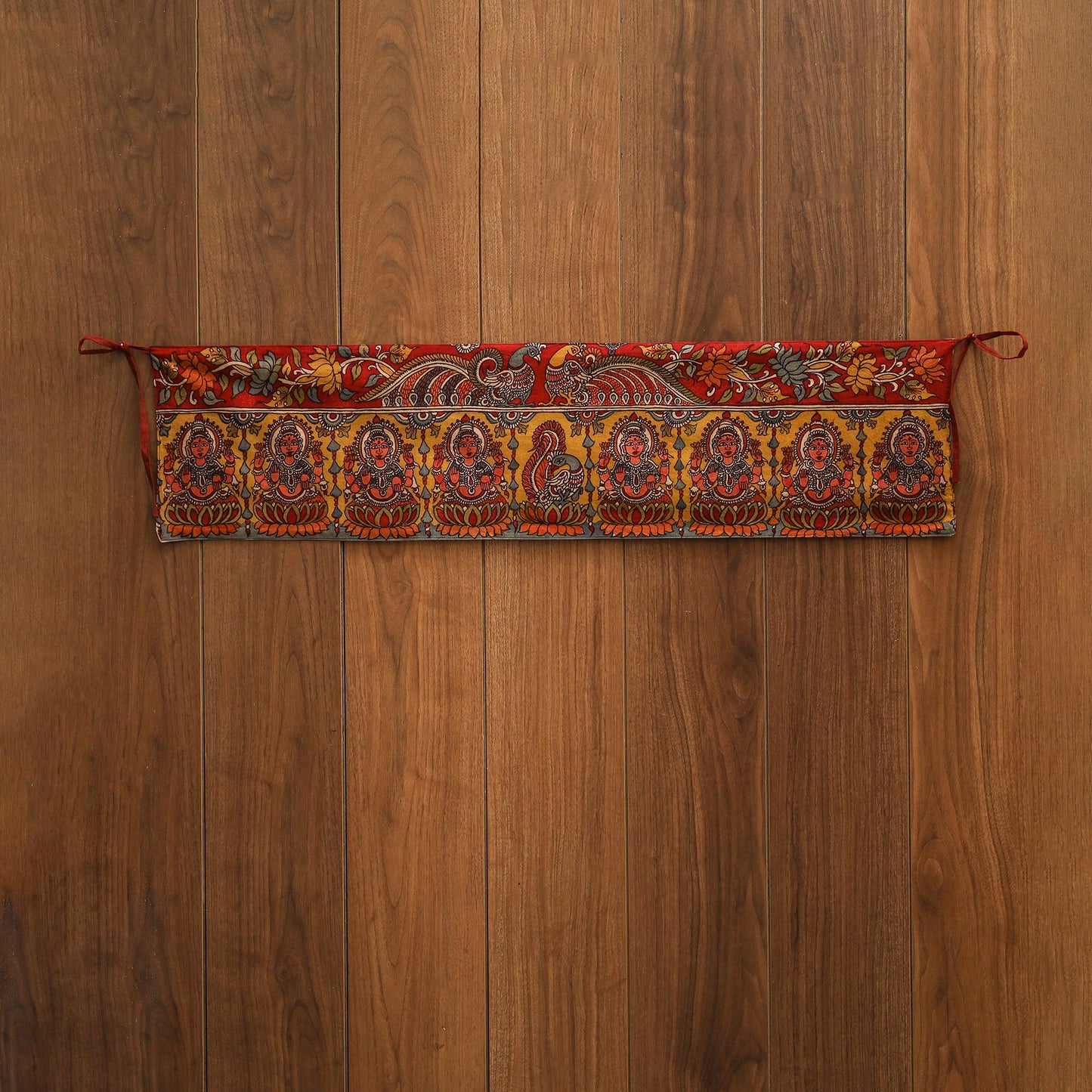 Handpainted kalamkari ashtalakshmi toran (11 x 55 in) 29