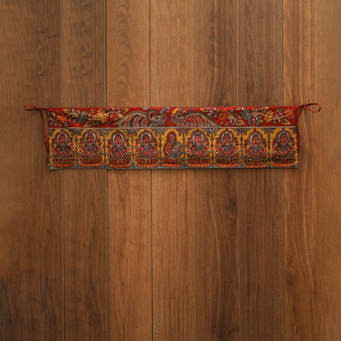 Handpainted kalamkari ashtalakshmi toran (11 x 55 in) 29