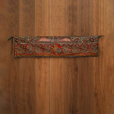 Handpainted kalamkari ashtalakshmi toran (11 x 55 in) 30