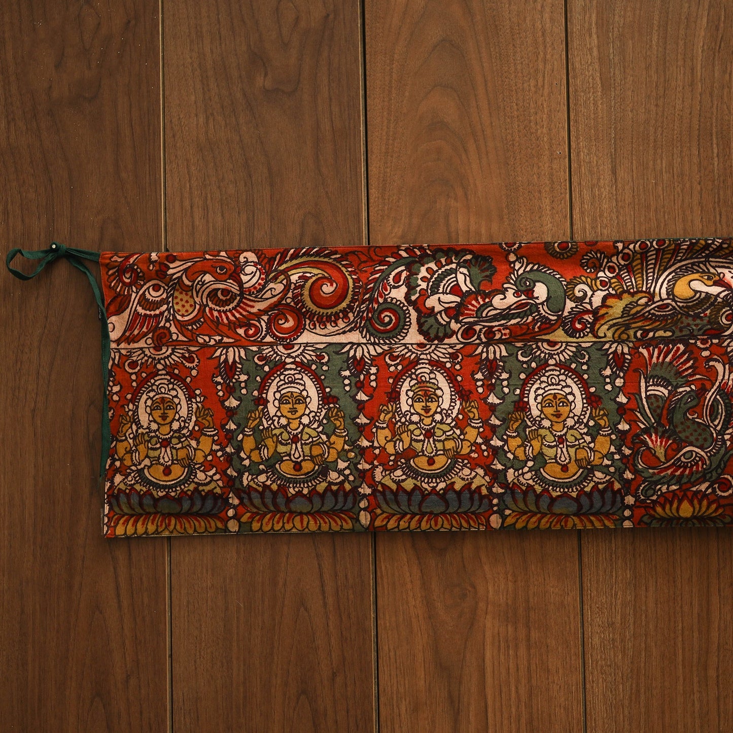 Handpainted kalamkari ashtalakshmi toran (11 x 55 in) 34