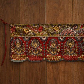 Handpainted kalamkari ashtalakshmi toran (11 x 55 in) 43