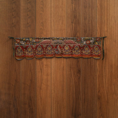 Handpainted kalamkari ashtalakshmi toran (11 x 55 in) 45