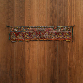 Handpainted kalamkari ashtalakshmi toran (11 x 55 in) 45