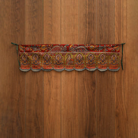 Handpainted kalamkari ashtalakshmi toran (11 x 55 in) 48