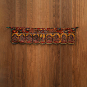 Handpainted kalamkari ashtalakshmi toran (11 x 55 in) 49