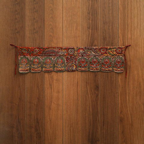 Handpainted kalamkari ashtalakshmi toran (11 x 55 in) 50