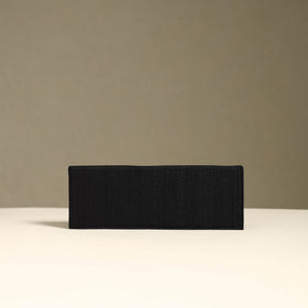 Handpainted kalamkari natural dyed ghicha silk clutch