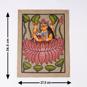  Handpainted Kalighat Painting by Laltu Chitrakar 