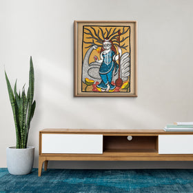  Handpainted Kalighat Painting by Laltu Chitrakar Online in India at iTokri.com 