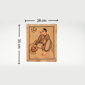  Handpainted Kalighat Painting by Laltu Chitrakar Online in India at iTokri.com 