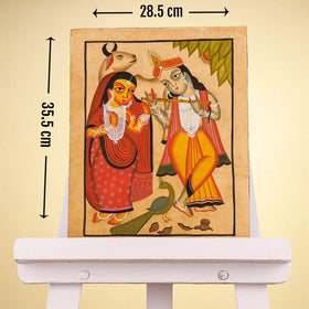  Traditional Kalighat Painting by Laltu Chitrakar Online in India at iTokri.com 