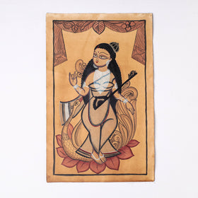  Handpainted Kalighat Painting by Laltu Chitrakar 