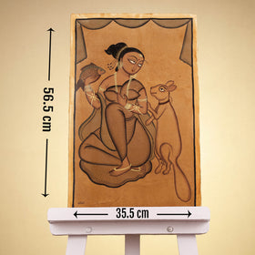  Traditional Kalighat Painting by Laltu Chitrakar Online in India at iTokri.com 