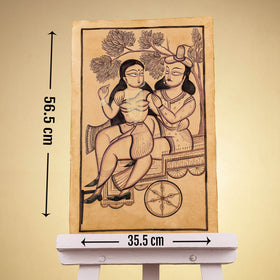  Traditional Kalighat Painting by Laltu Chitrakar Online in India at iTokri.com 