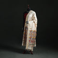 Handpainted madhubani handloom tussar cotton dupatta 16