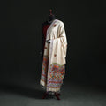 Handpainted madhubani handloom tussar cotton dupatta 23