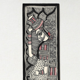 Handpainted Madhubani Painting by Hira Devi 