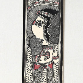 Handpainted Madhubani Painting by Hira Devi 