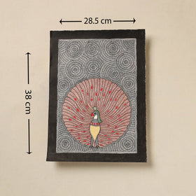 Handpainted Madhubani Painting by Hira Devi 