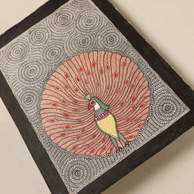 Handpainted Madhubani Painting by Hira Devi 