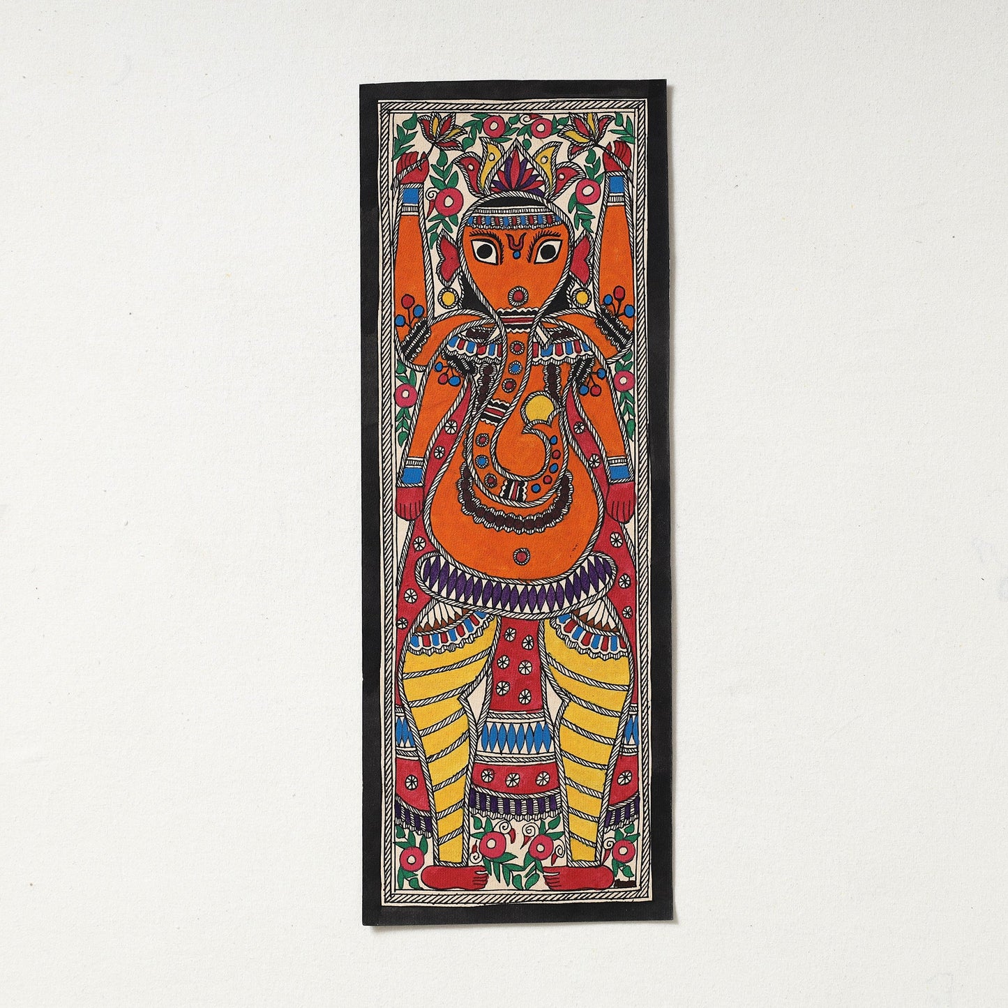 Handpainted Madhubani Painting by Hira Devi 