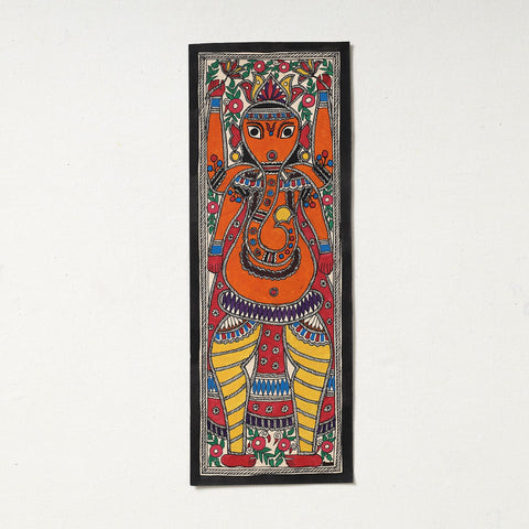 Handpainted Madhubani Painting by Hira Devi 