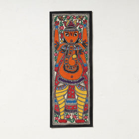 Handpainted Madhubani Painting by Hira Devi 