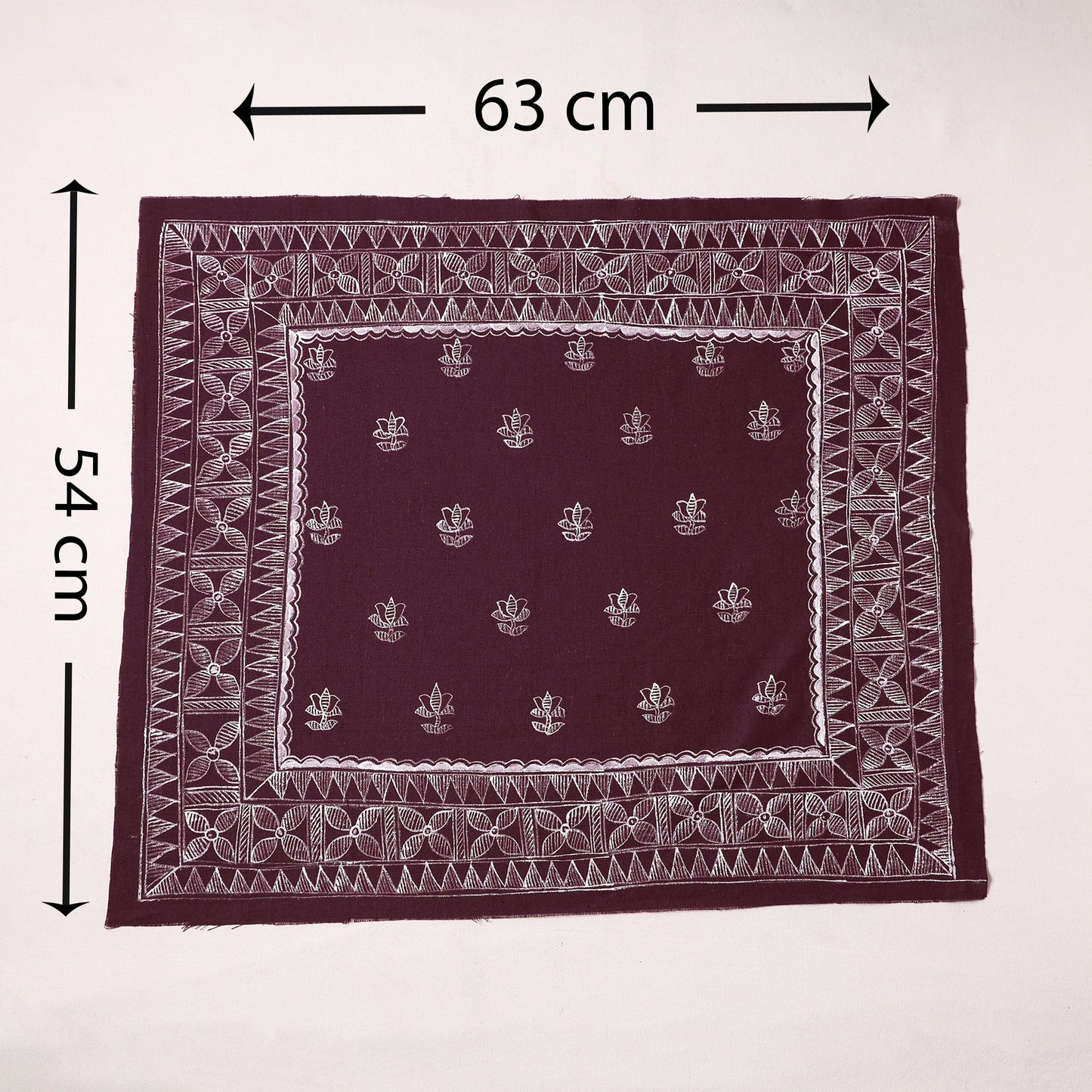 Handpainted Madhubani Painting by Hira Devi 