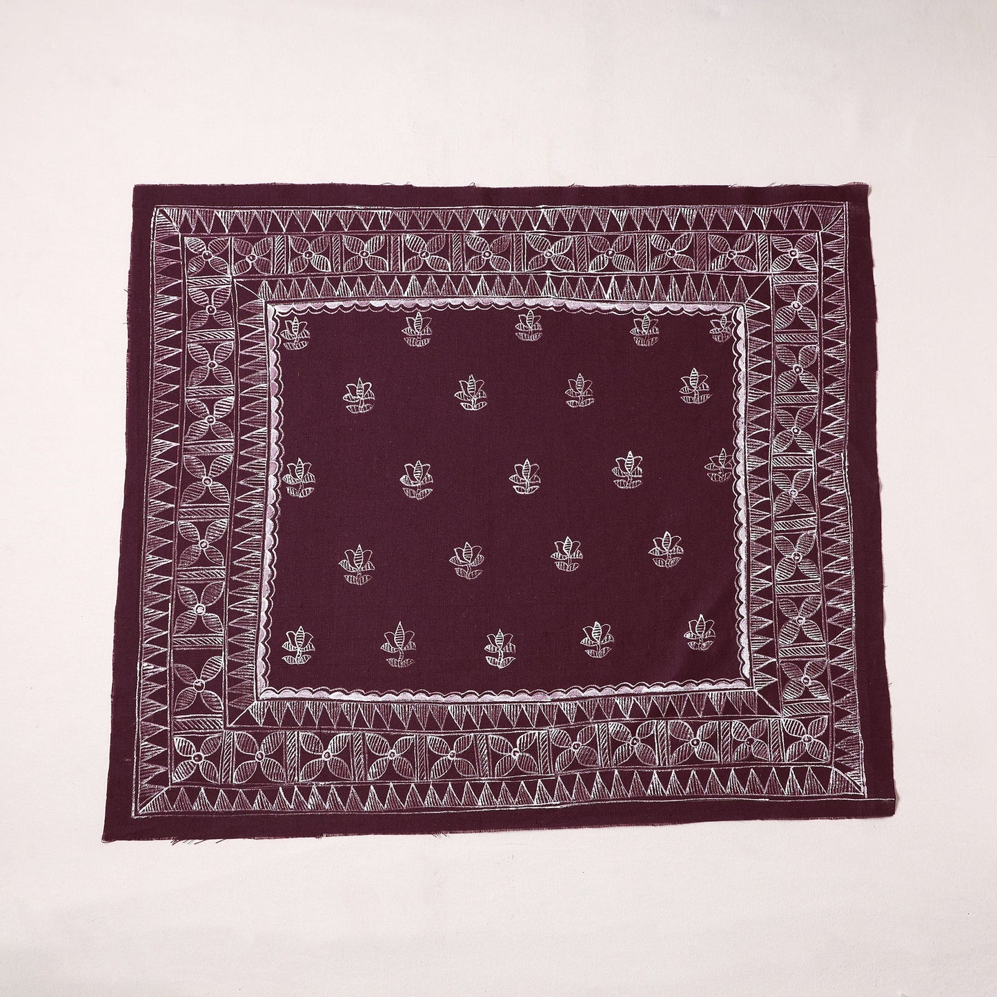 Handpainted Madhubani Painting by Hira Devi 