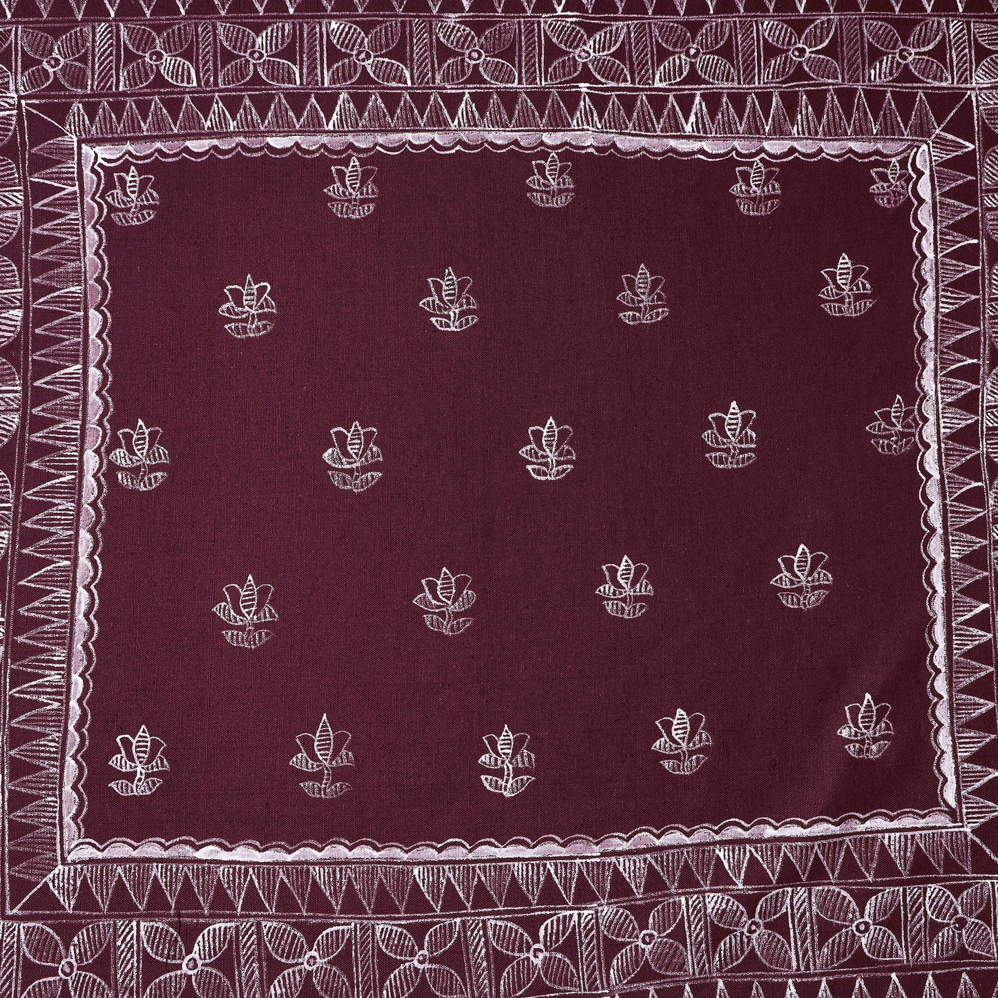 Handpainted Madhubani Painting by Hira Devi 