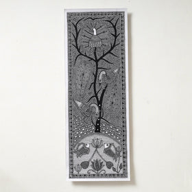 Handpainted Madhubani Painting by Hira Devi 