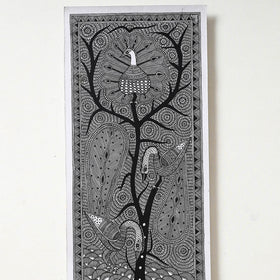 Handpainted Madhubani Painting by Hira Devi 