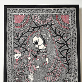  Handpainted Madhubani Painting by Hira Devi 