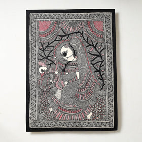  Handpainted Madhubani Painting by Hira Devi 