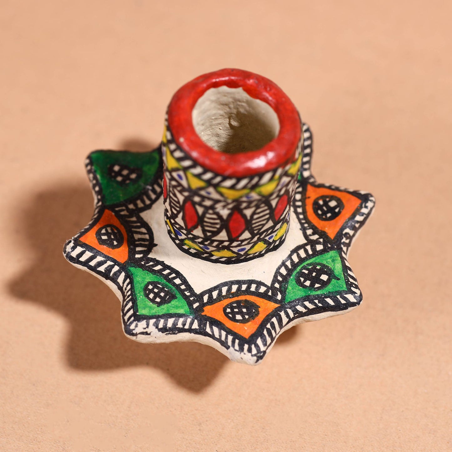  Handpainted Madhubani Paper Mache Items 