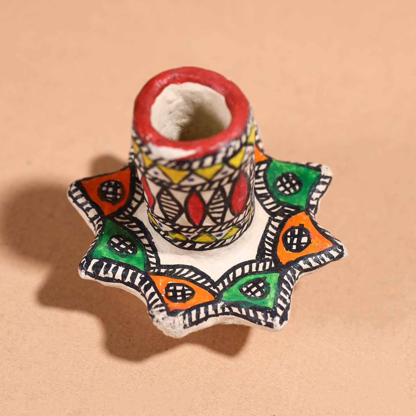  Handpainted Madhubani Paper Mache Items 