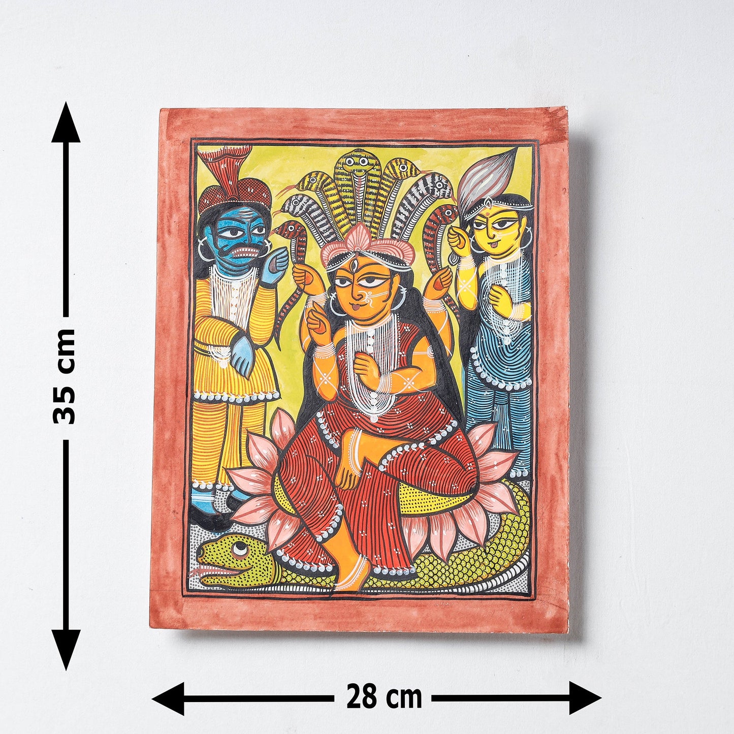  Handpainted Patua Painting by Laltu Chitrakar Online in India at iTokri.com 